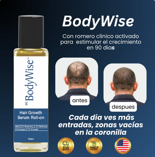 Rollon CRECE MAX ROMERO Estimula el crecimiento de tu Cabello con el efecto del Romero + Envio Gratis 🎁
