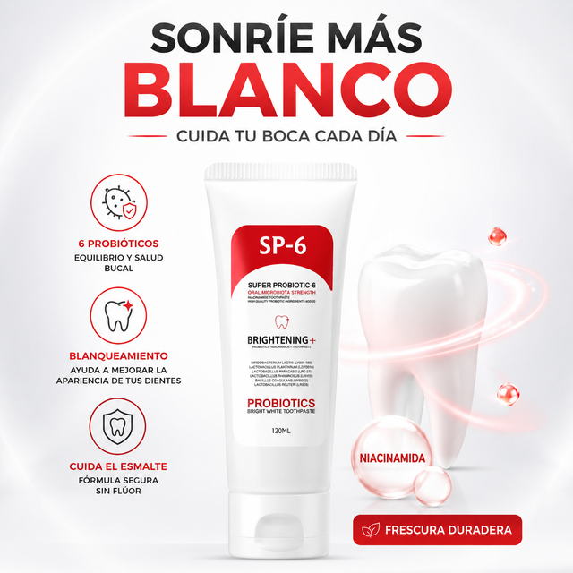 Oralix Pasta Dental Probiótics Adiós al mal aliento en menos de una semana + E-book Gratis  🎁
