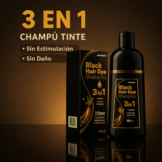 Shampoo Instantaneo Cubre Canas 3 en 1 Natural-Gengibre Efecto Inmediato + Envio Gratis 🎁