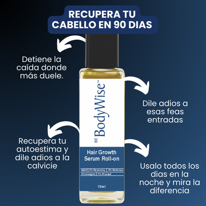 Rollon CRECE MAX ROMERO Estimula el crecimiento de tu Cabello con el efecto del Romero + Envio Gratis 🎁